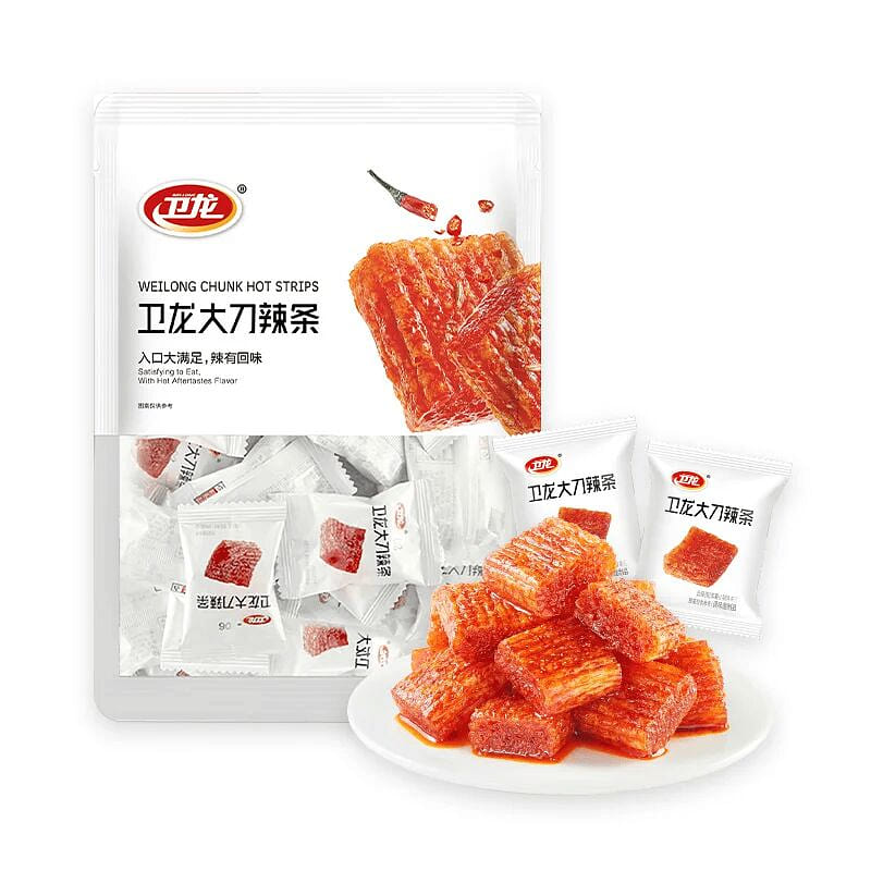 Weilong Big Knife Meat Spicy Strips 200g 200 g