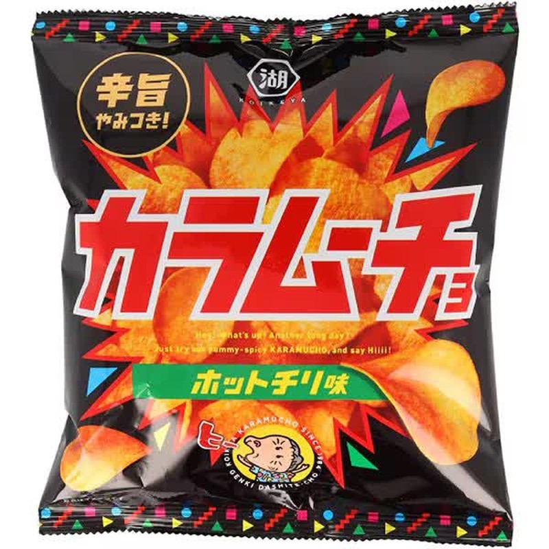 Koikeya Karamuucho Hot Chili 55g Snack 1 each