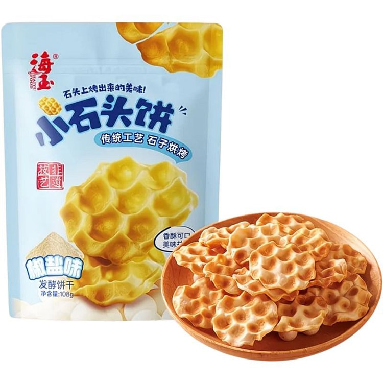 海玉 椒盐石头饼 108 克