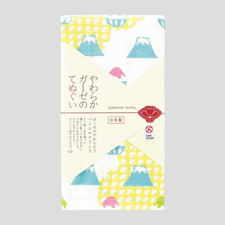Premium Japanese Tenugui Towel - Fuji Ice 1 each