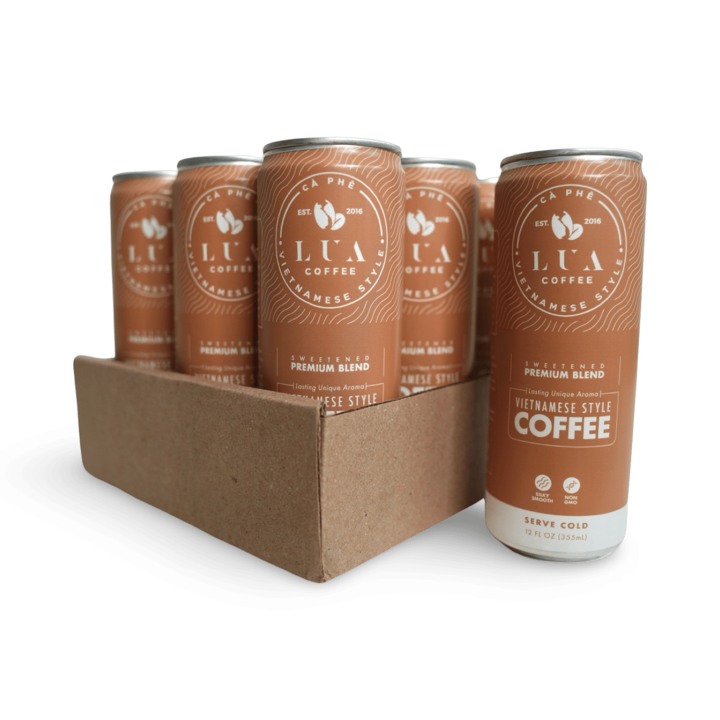 Lua Coffee – Vietnamese Style Coffee (Case of 12) 144 fl.oz