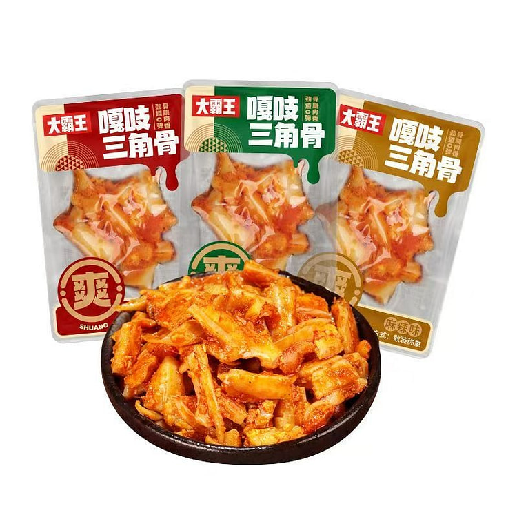 大霸王香辣三角骨240g