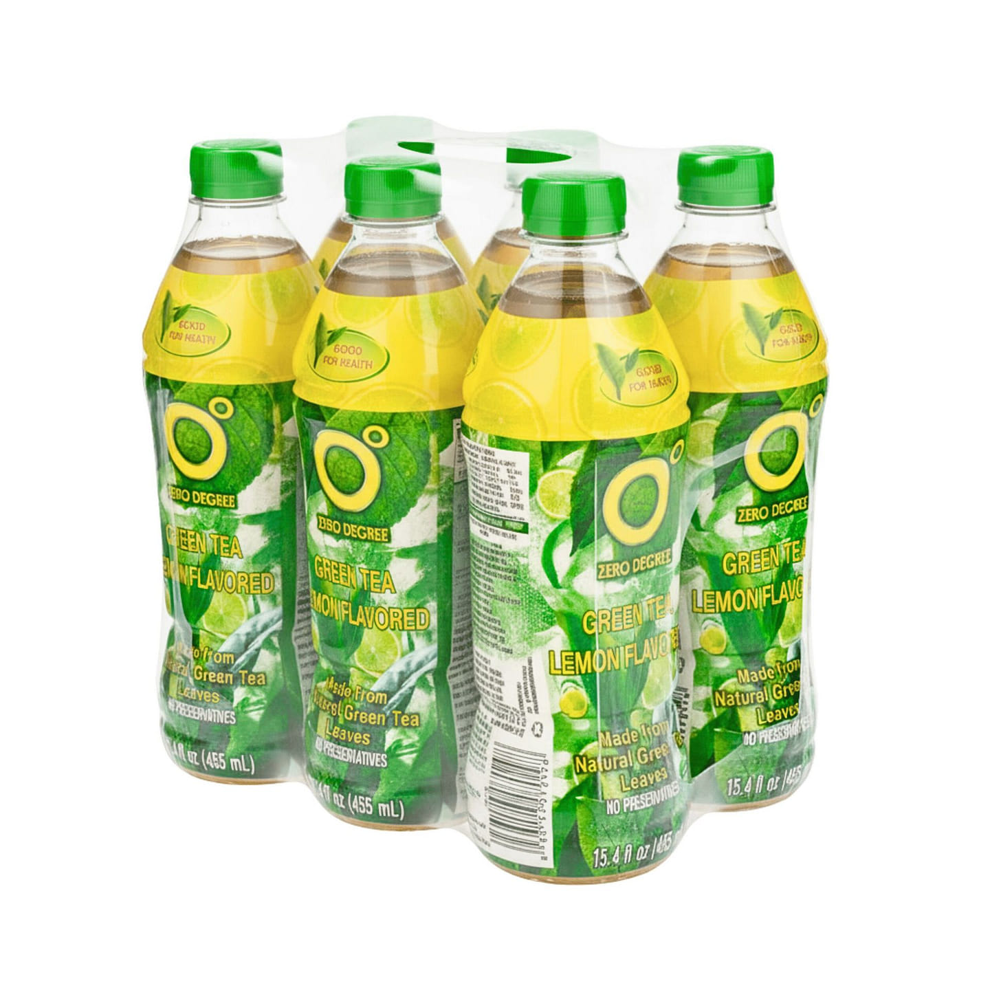 Zero Degree Green Tea Lemon Flavored 15.4ozpackof6 1 each