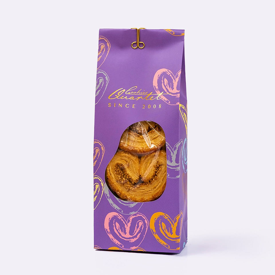 Cookies Quartet Golden Sesame Palmier 100 g