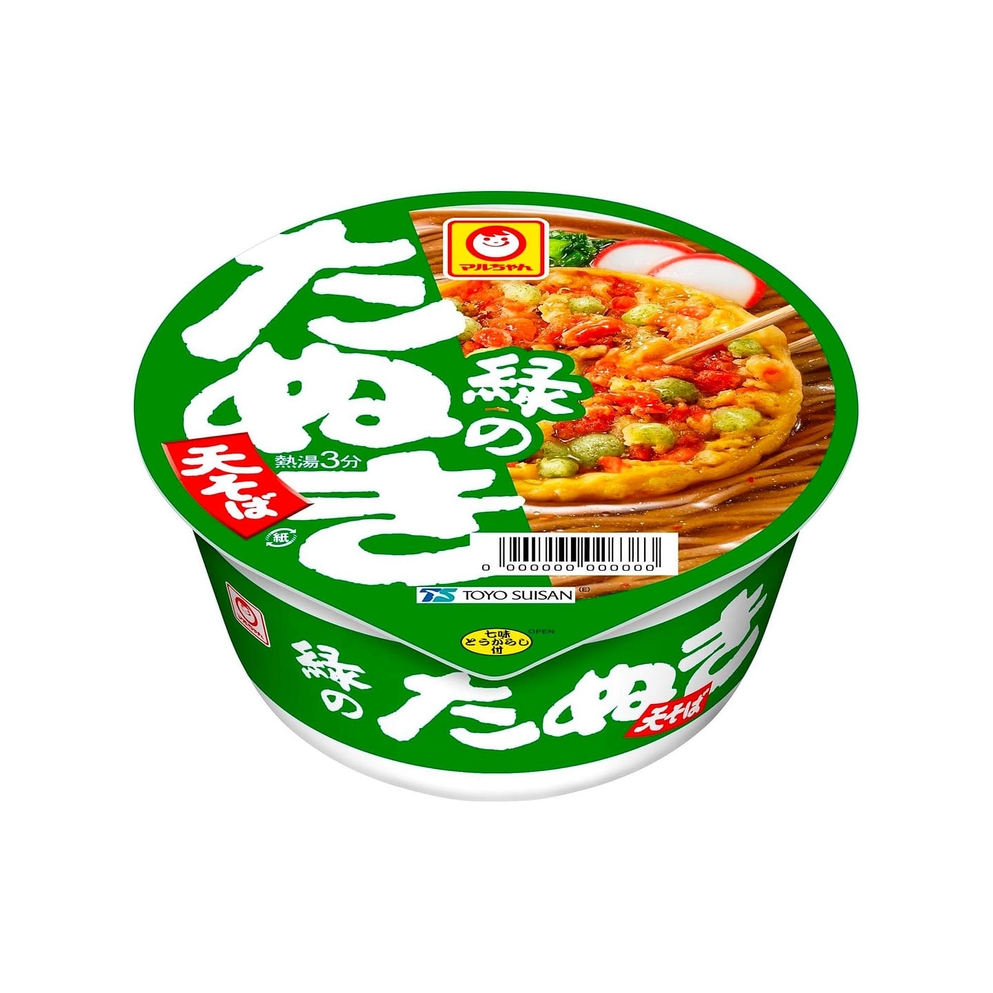 Japanese Soba Noodles Tanuki Tempura Tanuki 101g 1 each