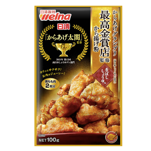 NISSIN Fried Chicken Powder Soy Sauce Flavor 100g 1 pack 100 g