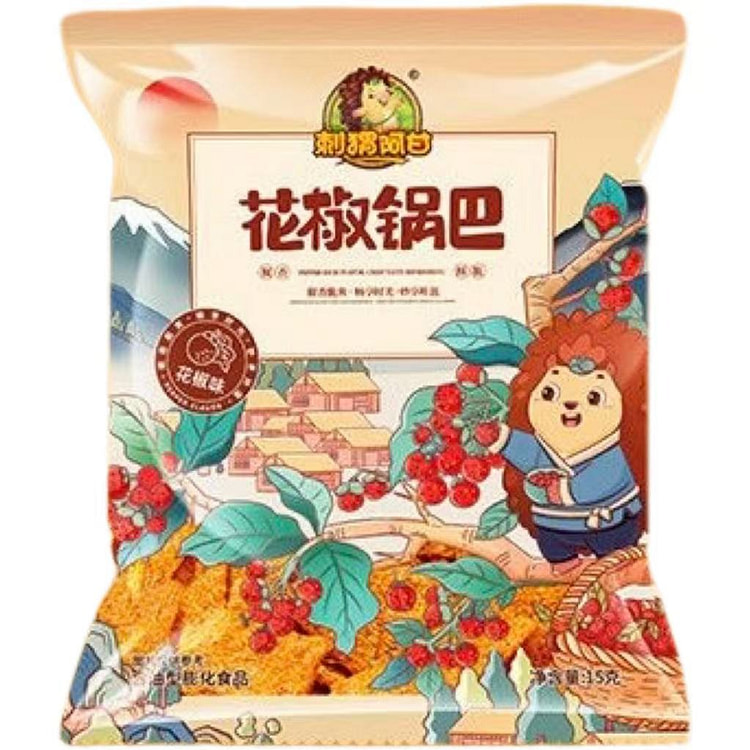 刺猬阿甘花椒锅巴15g*2包 2 包
