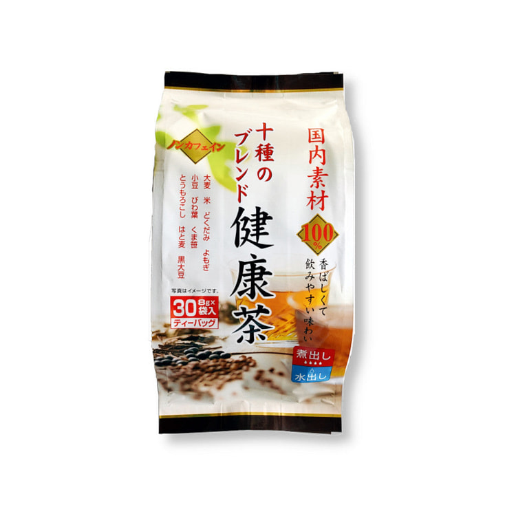 山城物产 无咖啡因10种混合健康茶 8克x30袋 1 份