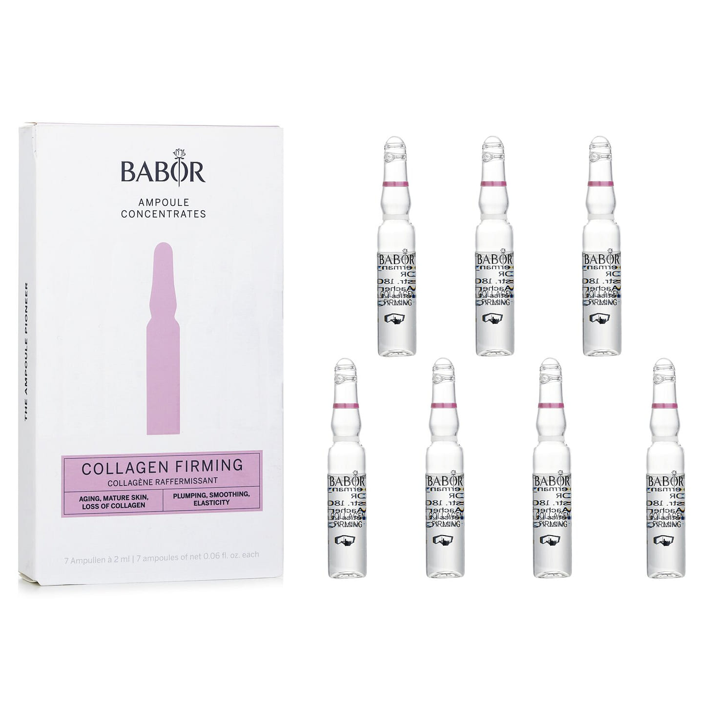 Babor Ampoule Concentrates – Collagen Firming (For Aging, Mature Skin) 7x2ml/0.06oz 7 ml