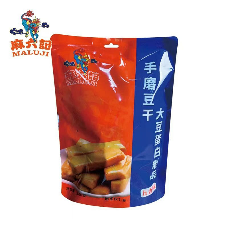麻六记手磨豆干 香干豆制品【五香味】 240 克