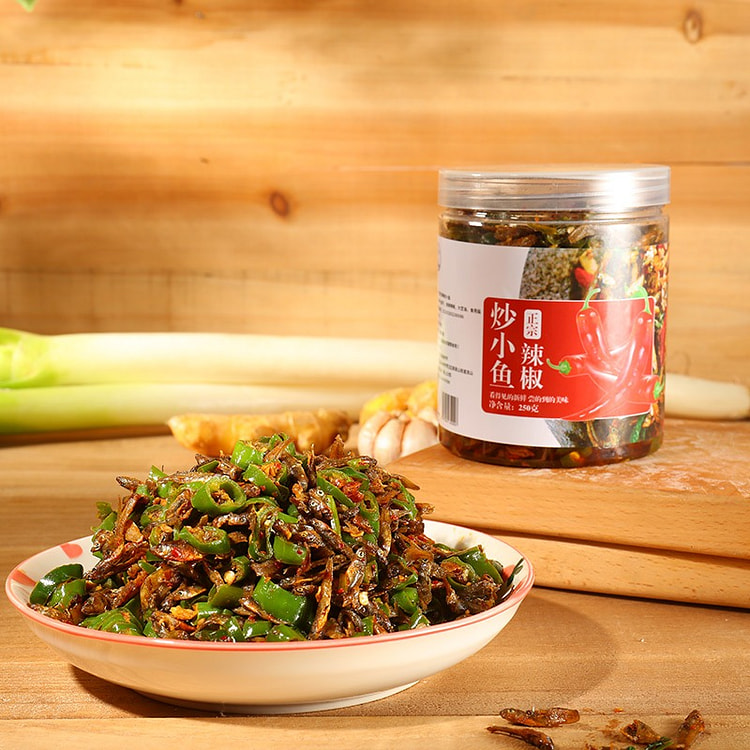 徐州特产辣椒炒小鱼酱开胃酱料250g