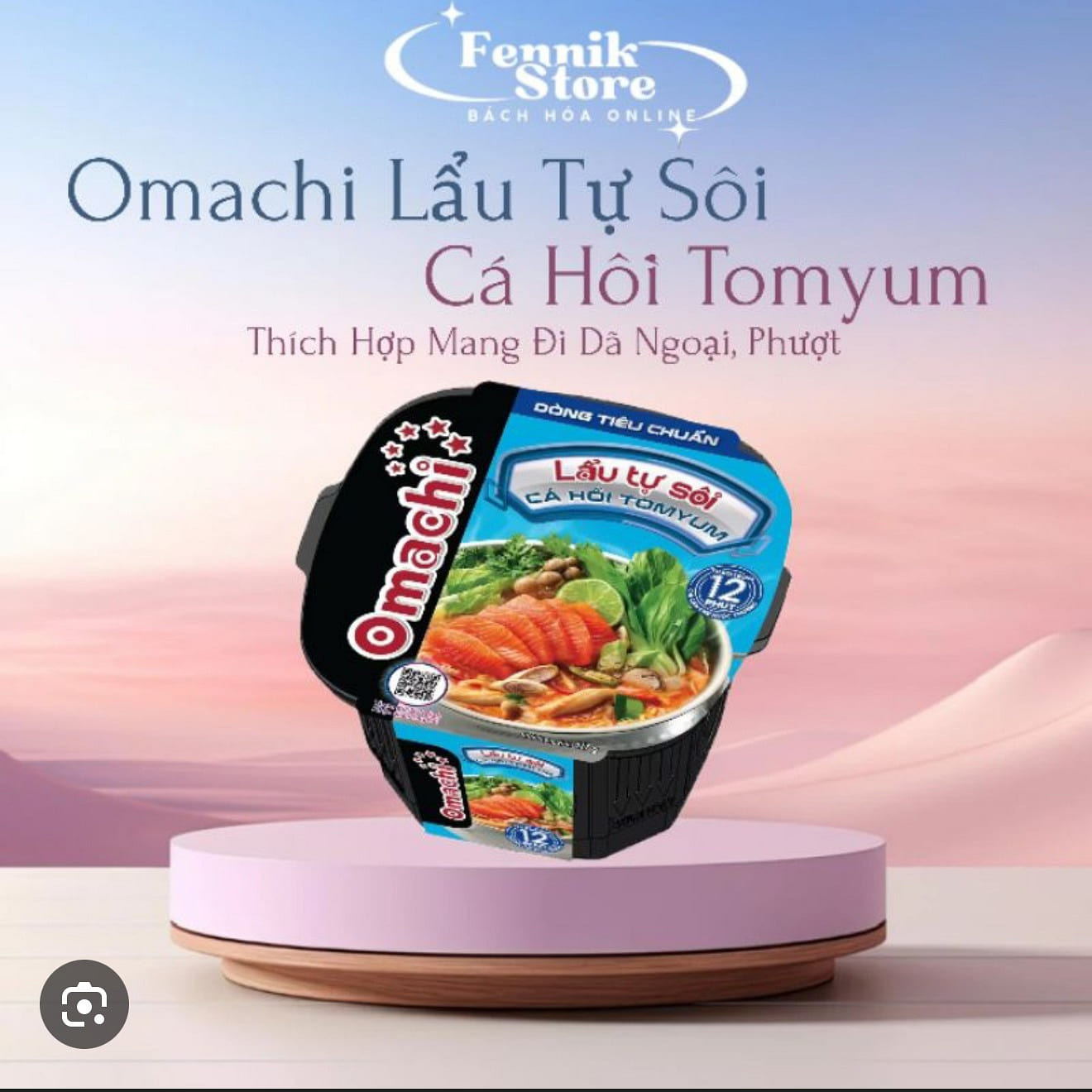 Hotpot with Salmon OMACHI 117gr 117 g