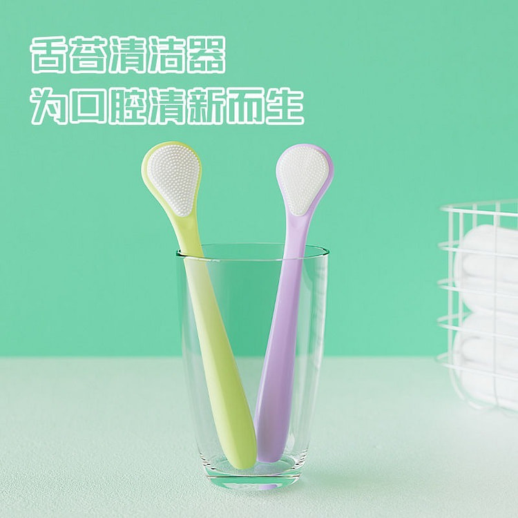 舌苔刷口腔清理（颜色随机）