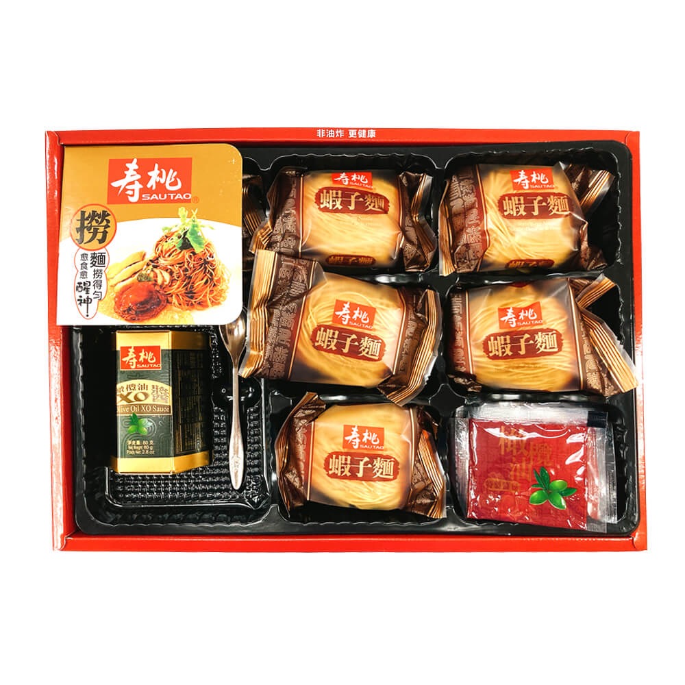 Get Sau Tao Sau Tao XO Sauce Shrimp-eggs Noodle (12pcs) Gift Set