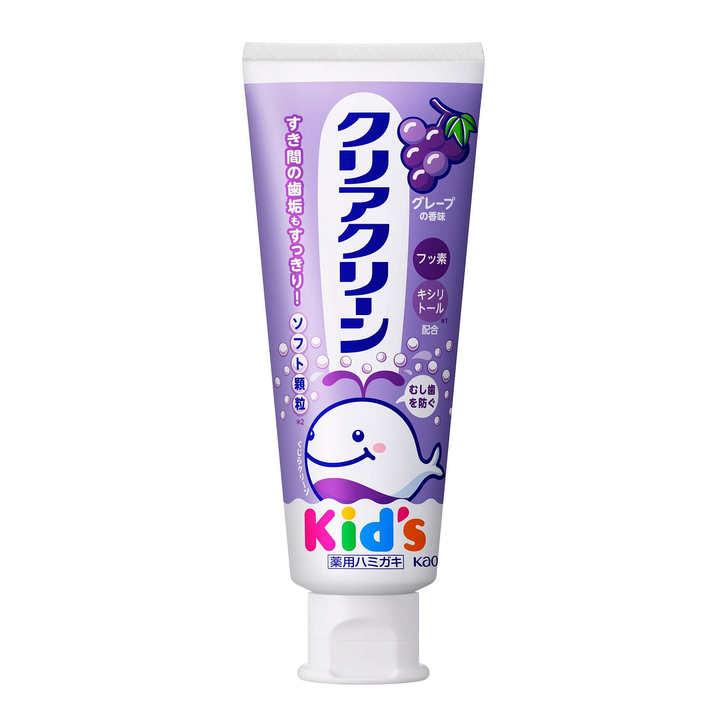 KAO Clear Clean Toothpaste For Kids (Grape) 70 g