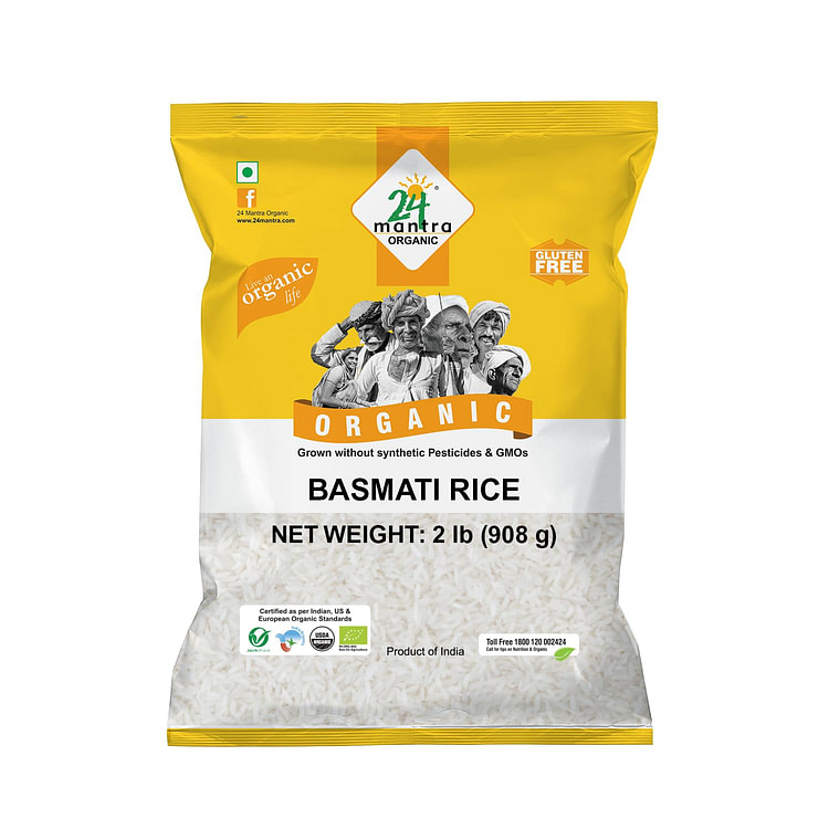 24 Mantra Basmati Rice Organic 1 each