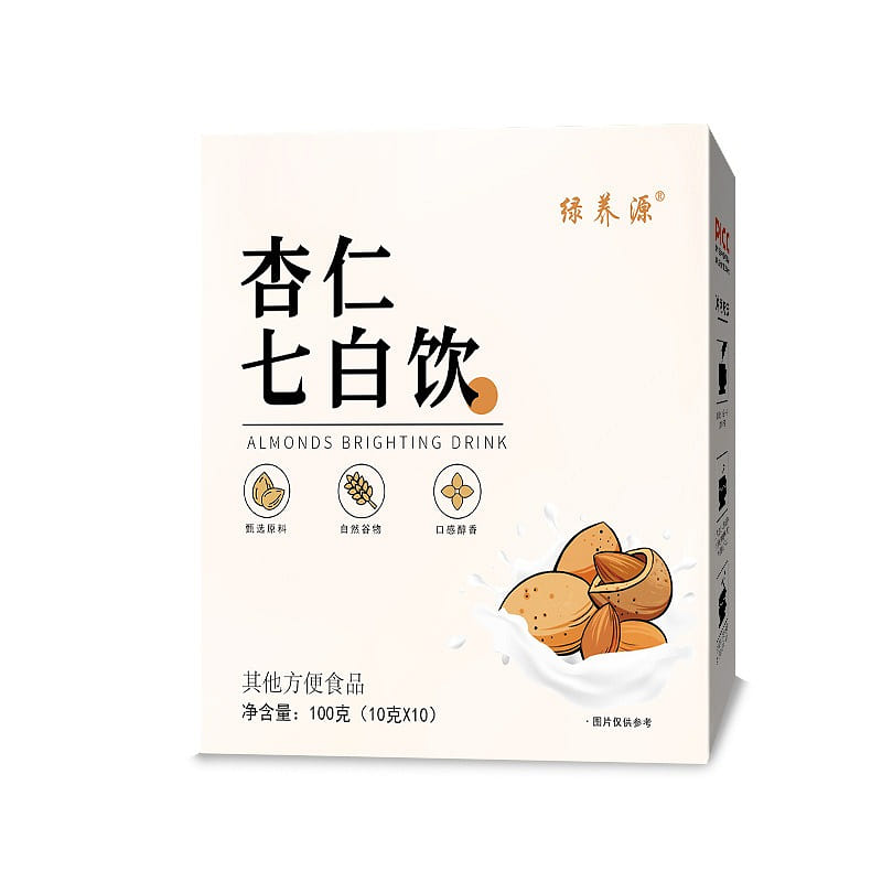 Fat Loss Shake Meal Replacement Powder Almond 7 White Drink 100g 1 box