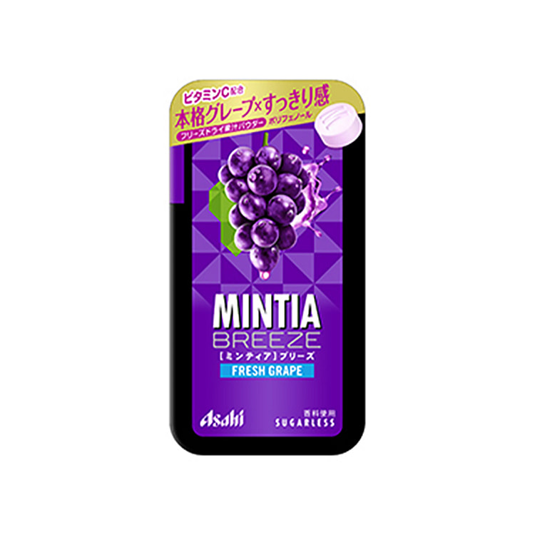 Asahi Mintia Breeze Refreshing Grape Flavor Mints