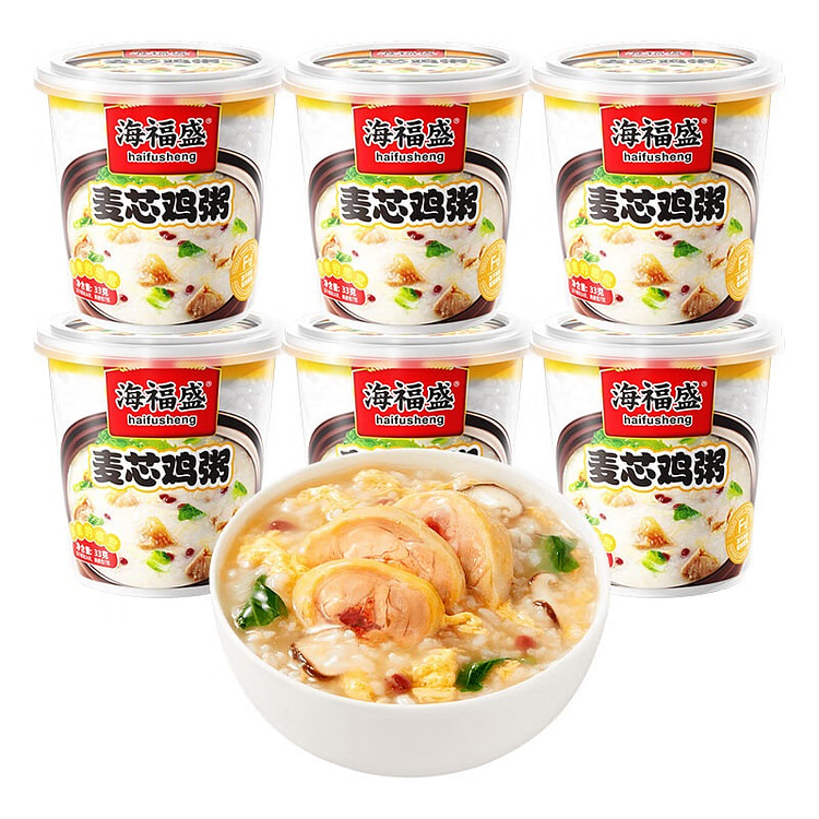 Wheat Core Chicken Porridge (6 Cups Pack)
