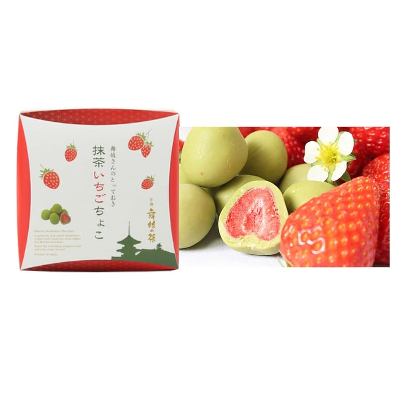 Maiko no Cha Honpo Matcha Strawberry Chocolate 72g 1 each
