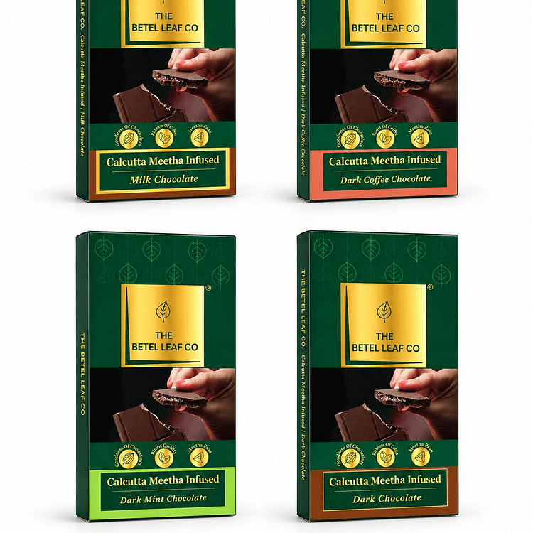 The Betel Leaf Co. Paan Chocolate Bar I 4 PACK 59.96 pack