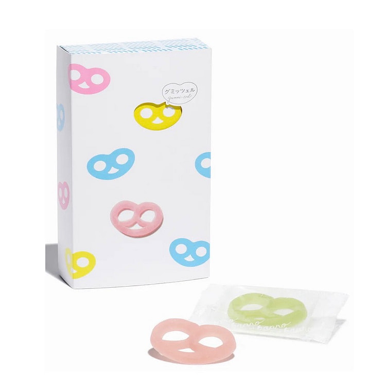 Gummi-tzel Gummitzel Gummy Candy Crunchy Kanro