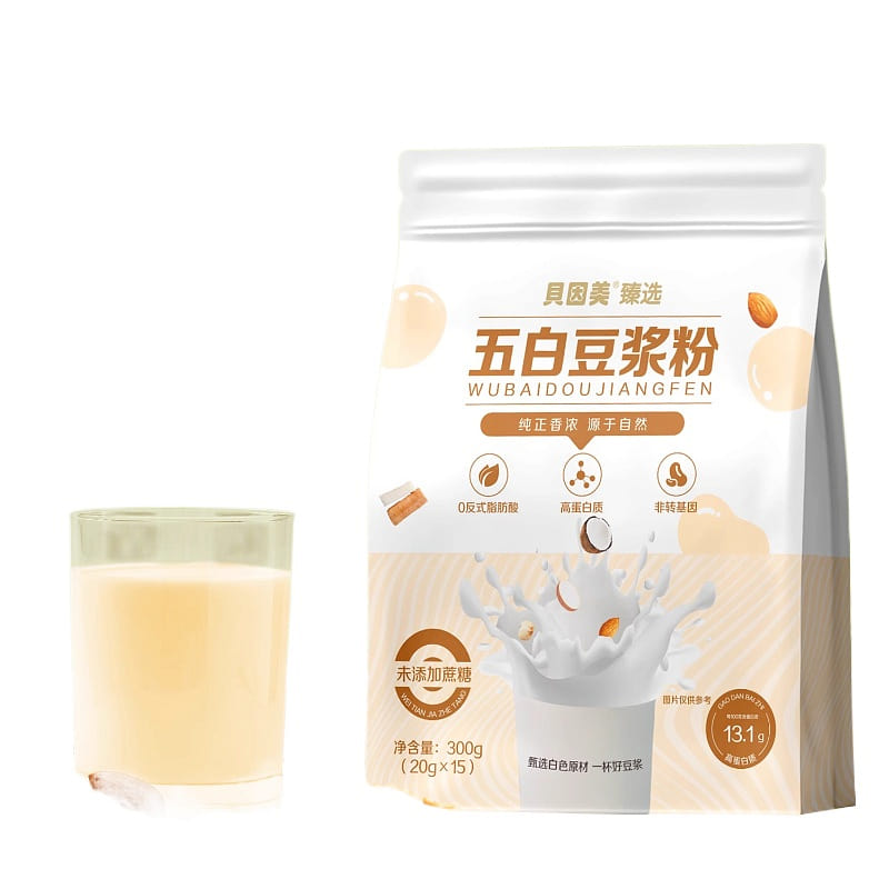 Five white soybean milk powder 300g*1 bag 300 g