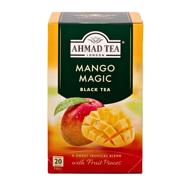 AHMAD TEA - Mango Magic Fruit Black (20 Tea Bags)
