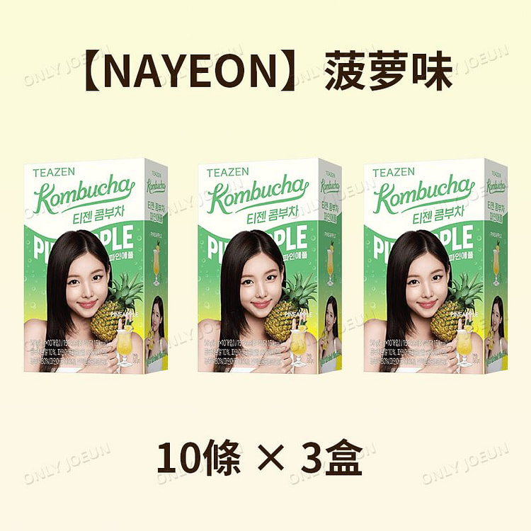 TWICE Endorsed TEAZEN Kombucha Pineapple Flavor