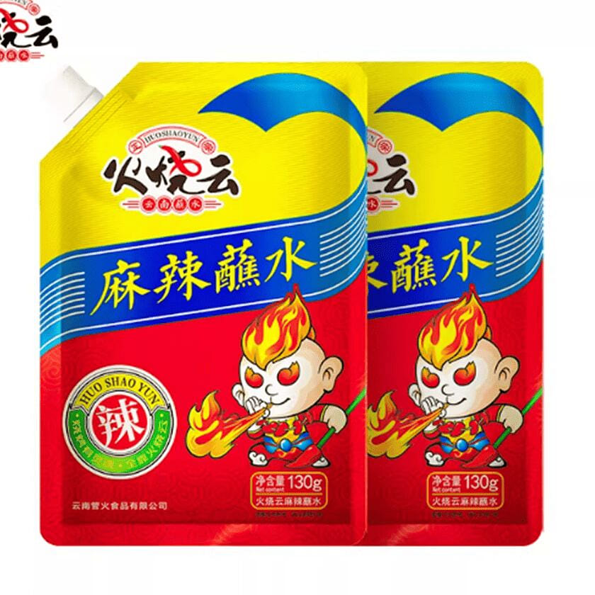 Barbecue dipping sauce spicy flavor 130g *1 bag 130 g