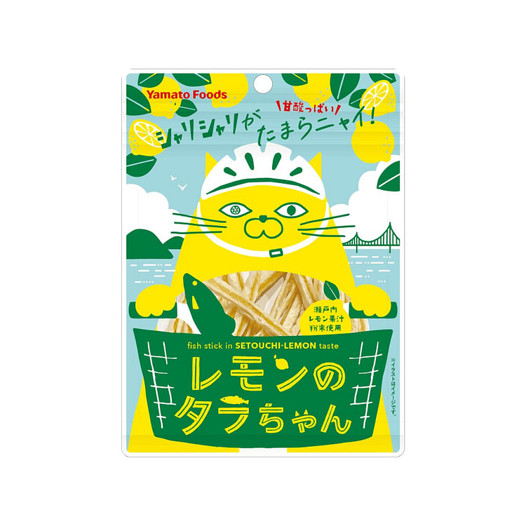 濑户内柠檬农园 鱼条小零食柠檬塔拉酱味 14g 1 份