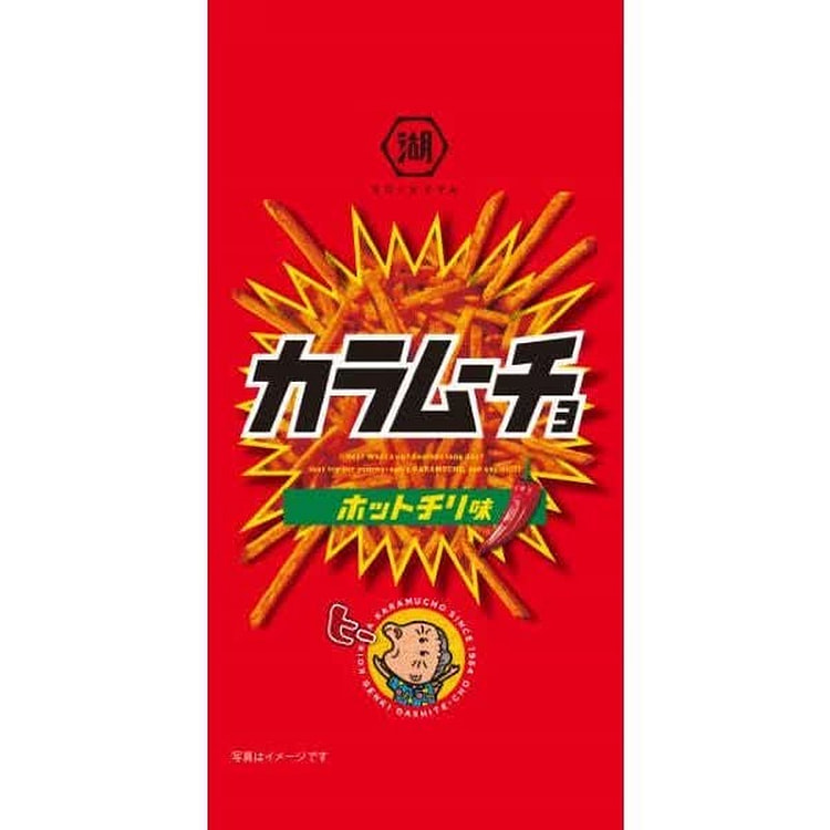 湖池屋细长袋装棒 卡拉姆乔 辣椒味 34g