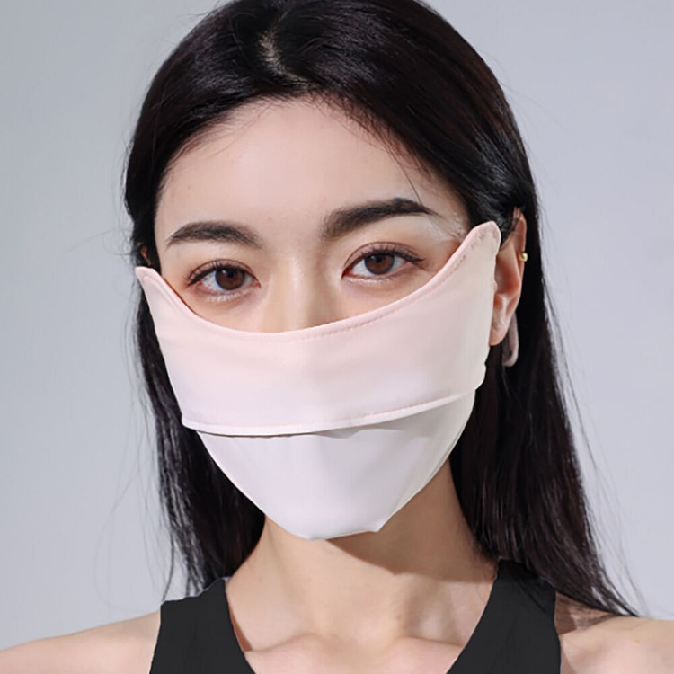 NEEDS UV CUT 冷感防晒3D口罩 渐变粉