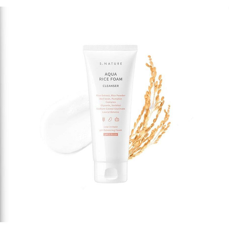 S.nature 水润大米泡沫洁面乳 80毫升 1 份