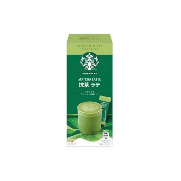 雀巢星巴克 抹茶 拿铁棒 咖啡 4P