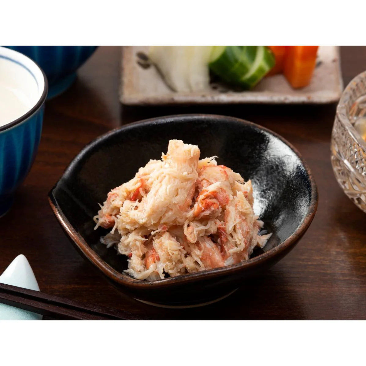 Get Japanese Canned Food Crab Meat KANTSUMA Sake Rich Instant