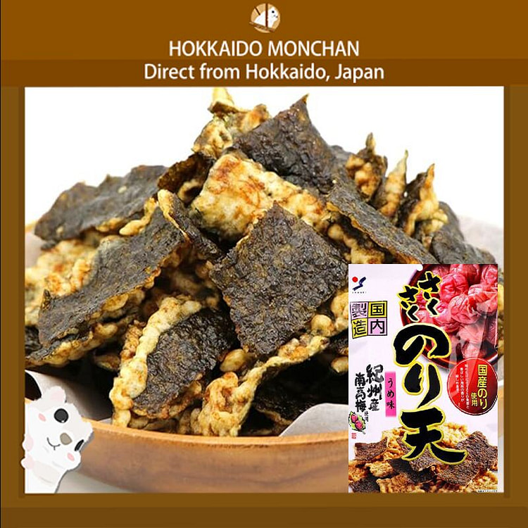 日本山栄 炸海苔 纪州南高梅口味