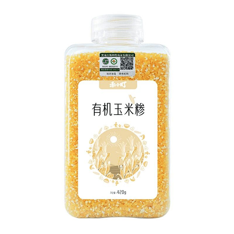 Hexiaoding organic corn grits 420g 420 g