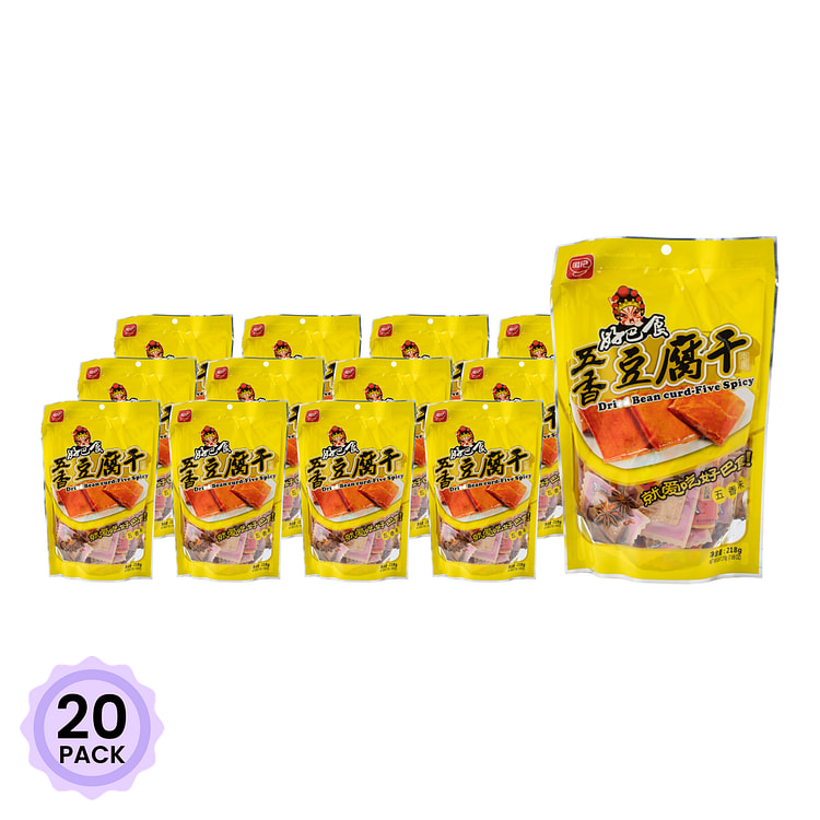 好巴食 豆腐干 五香口味 218 克*20 包