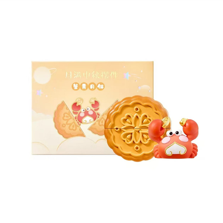 Crab roe mooncake