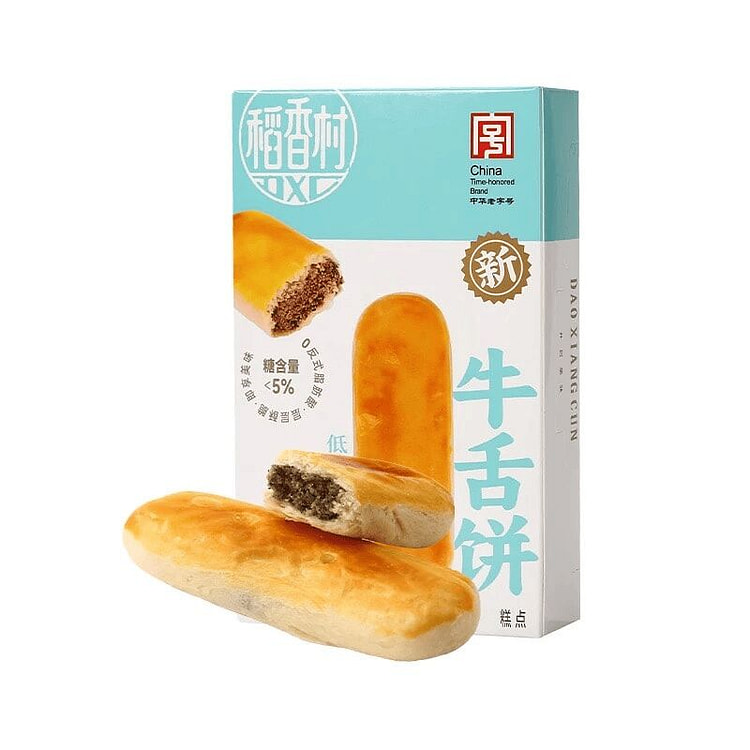 稻香村低糖椒盐牛舌饼咸香酥软点心 80 克