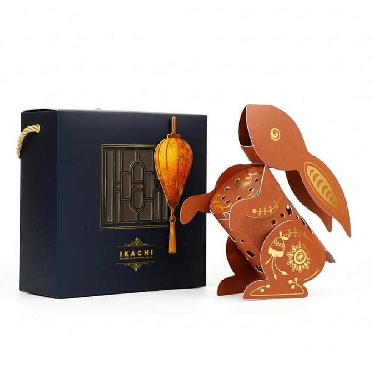 Ikachi The Jade Bunny Premium Mixed Nuts Mooncake 188 g