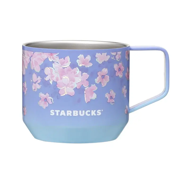 Get Japan Starbucks SAKURA 2023 Stainless Mug Blue 340ml Delivered | Weee!  Asian Market