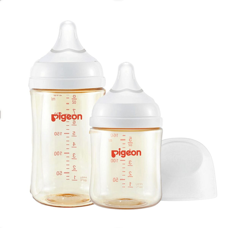 贝亲PPSU奶瓶 160&240ml配SS&M奶嘴 2 瓶