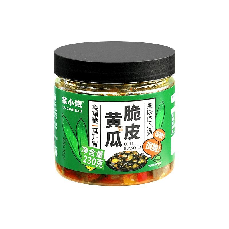 Cai Xiaobao Crispy Cucumber 230g*1 bottle 230 g