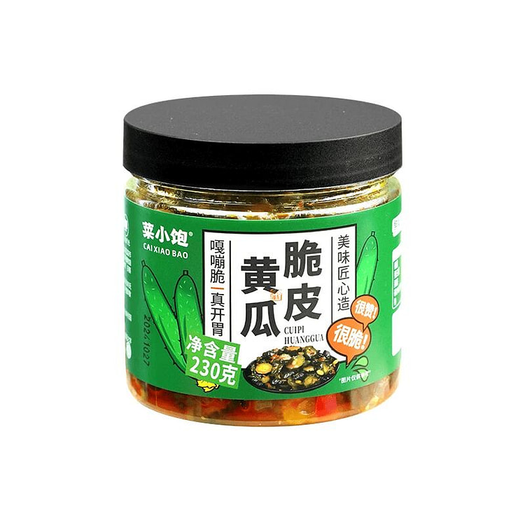 Cai Xiaobao Crispy Cucumber 230g*1 bottle