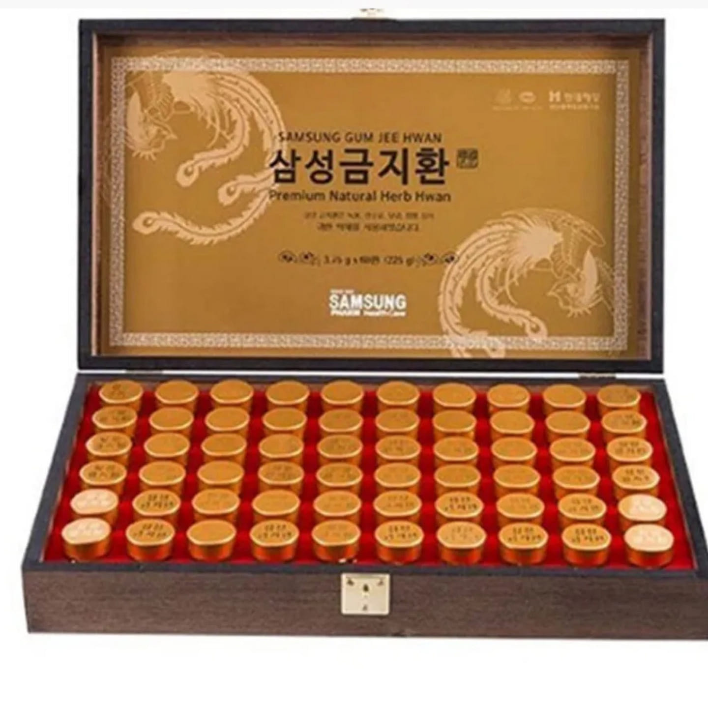 Samsung Gum Jee Hwan Premium Natural Herb 60ct. 1 箱