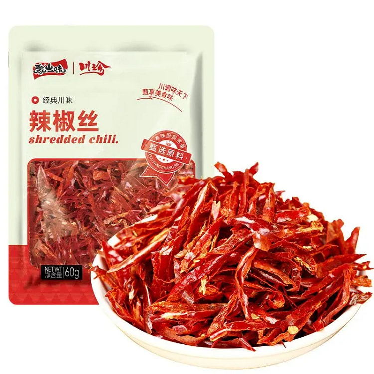 60g of dried chili shreds seasoning 60 g