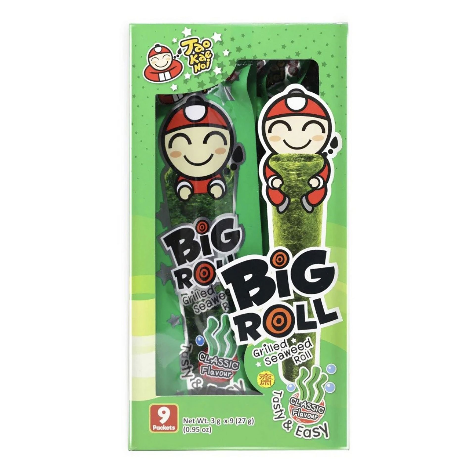 Grilled Seaweed Big Roll Classic Flavour 3g*9each 1 box