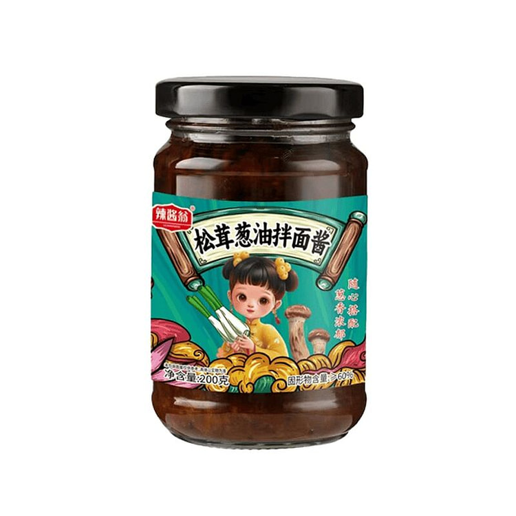 辣酱翁 松茸葱油拌面酱 200g*1瓶